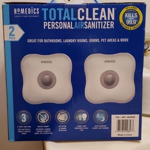 Homedics total clean personal air sanitizer